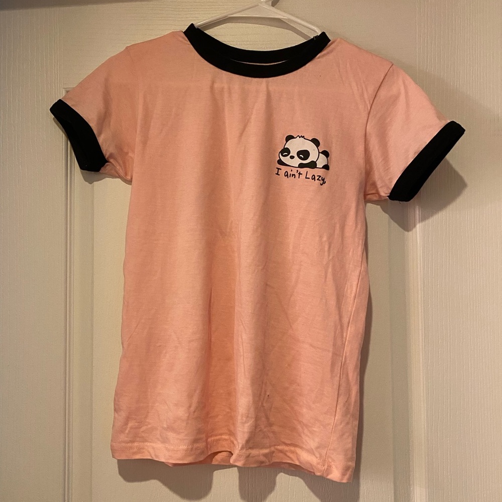 NWOT Cute Panda T-Shirt